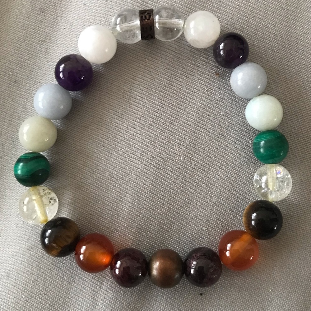 EUC Energy Muse Chakra Bracelet size small